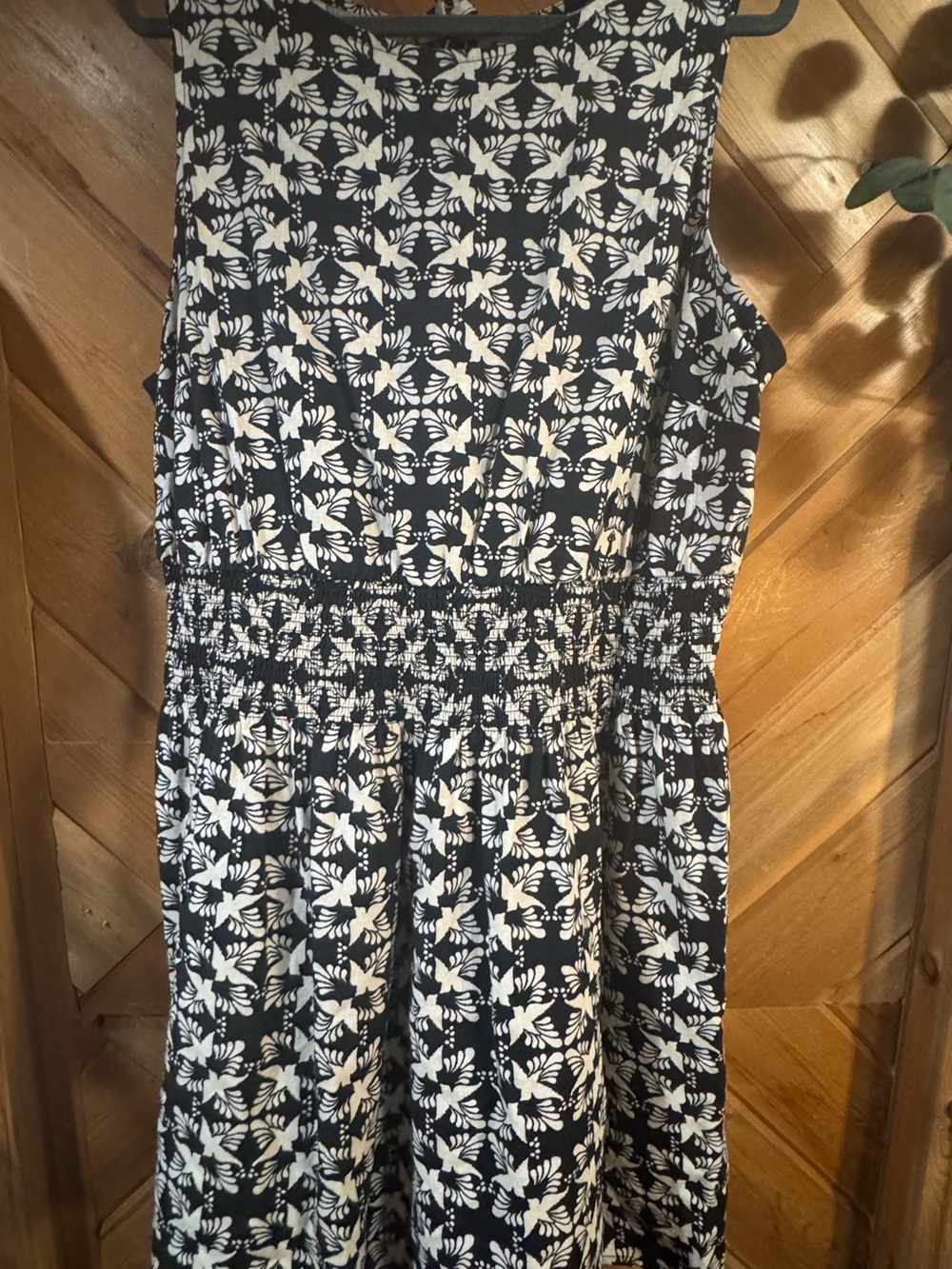 Universal Thread Black and White Floral Sundress